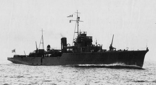 Yaeyama on trials, 13 July 1932