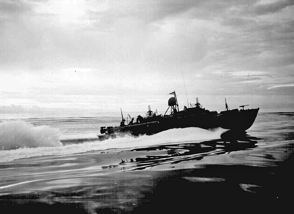A boat of this type, not a photograph of this hull