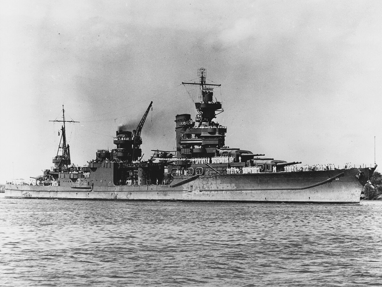 Portland at Pearl Harbor on 14 June 1942