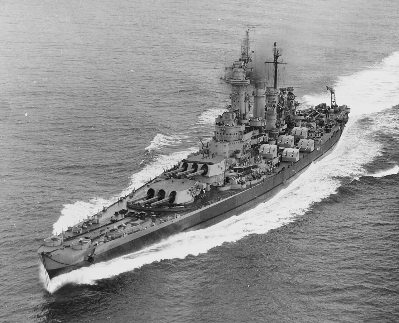 Washington on trials in Puget Sound, 10 September 1945