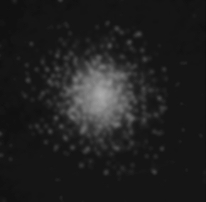 M15 through 8-inch telescope
