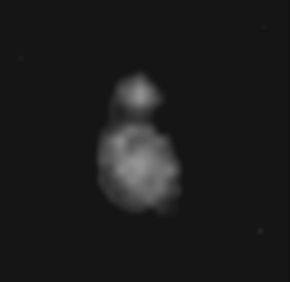 M51 through 8-inch telescope